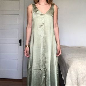 VICI Dolls satin maxi dress